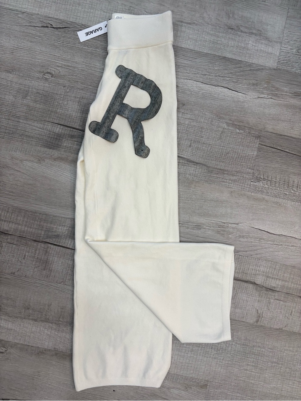 Garage NWT Fuzzy Cream Pants